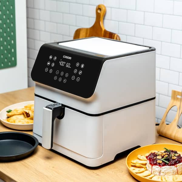 Cosori New in box Indoor Grill, Smart XL Air Fryer , 8-in-1, 6 quart -  household items - by owner - housewares sale 