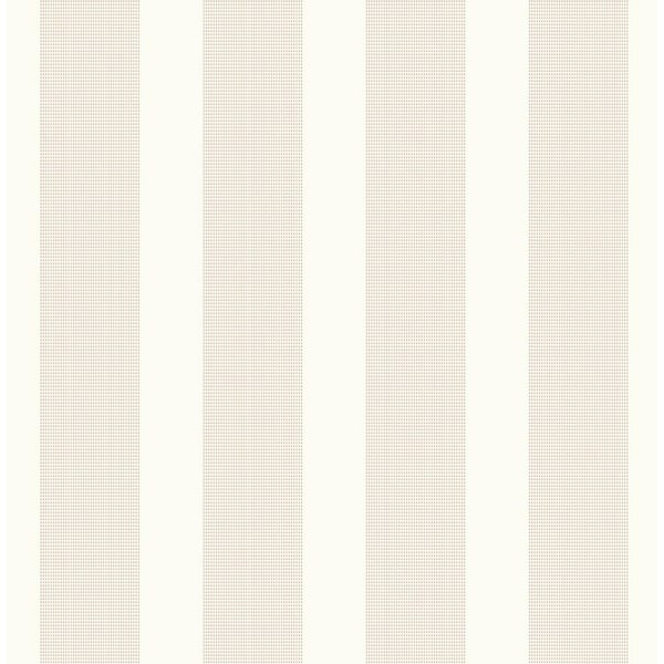 A-Street Prints Visby Beige Stripe Strippable Wallpaper (Covers 56.4 sq. ft.)