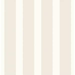 Visby Beige Stripe Beige Wallpaper Sample