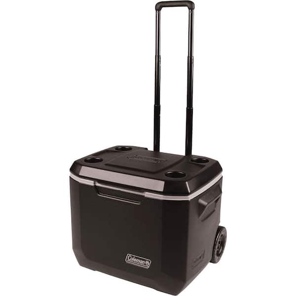ITOPFOX 50 Qt. Heavy Duty Portable Rolling Cooler Keeps Ice