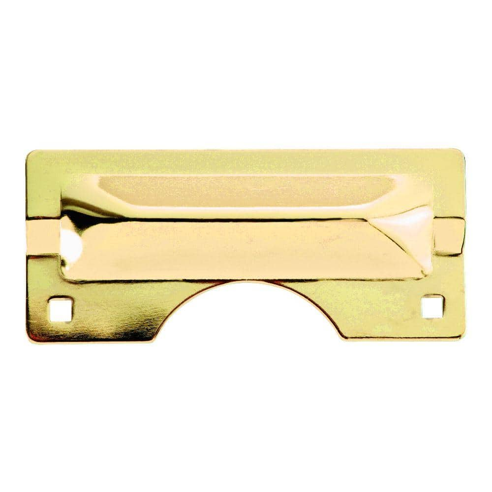 First Watch Security Polished Brass Heavy Duty Latch Guard