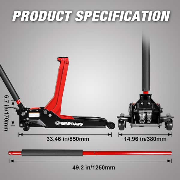 Jack Lou 　２点 Amazon.com: Schwaben - Long Low Profile Floor Jack