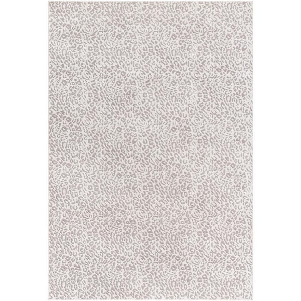 Livabliss Tibetan Medium Grey 9 ft. x 12 ft. Modern Indoor Area Rug