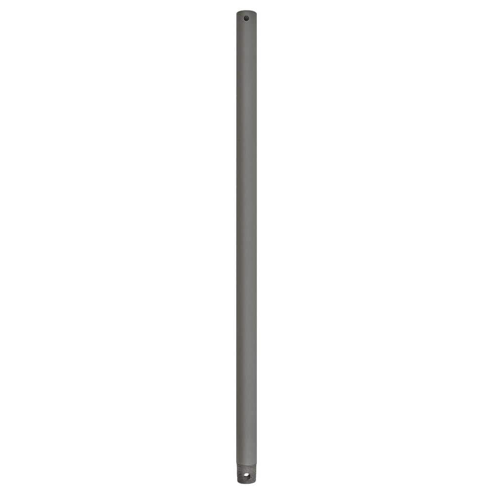 Graphite Steel 24-Inch Ceiling Fan Extension Downrod
