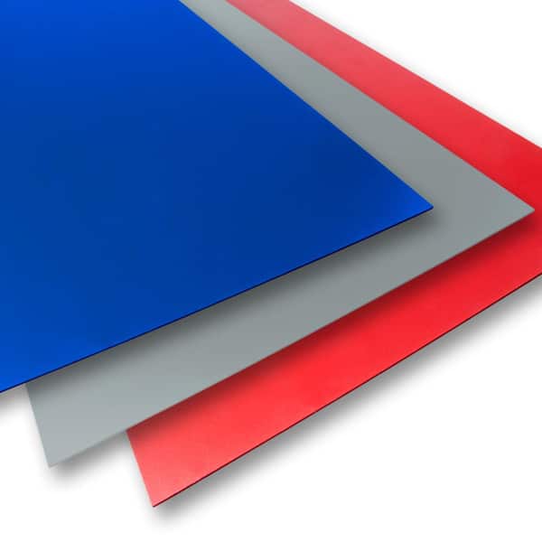Palight ProjectPVC 18 in. x 24 in. x 0.236 in. Blue/Grey/Red Foam PVC (3-Pack)
