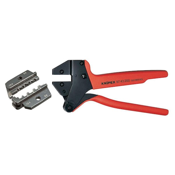 KNIPEX Crimp System Pliers and Crimp Die: Solar Connectors for MC3  Multi-Contact 9K 00 80 60 US The Home Depot