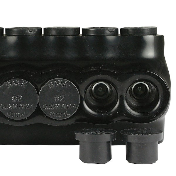 ASI 14-2 AWG Multi Tap Connector Insulated Dual Side Entry 5 Ports