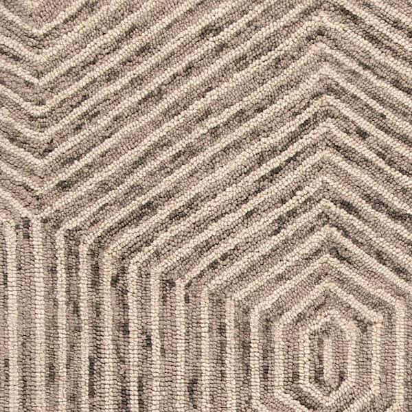 Honeycomb Ivory 9 ft. x 12 ft. Area Rug