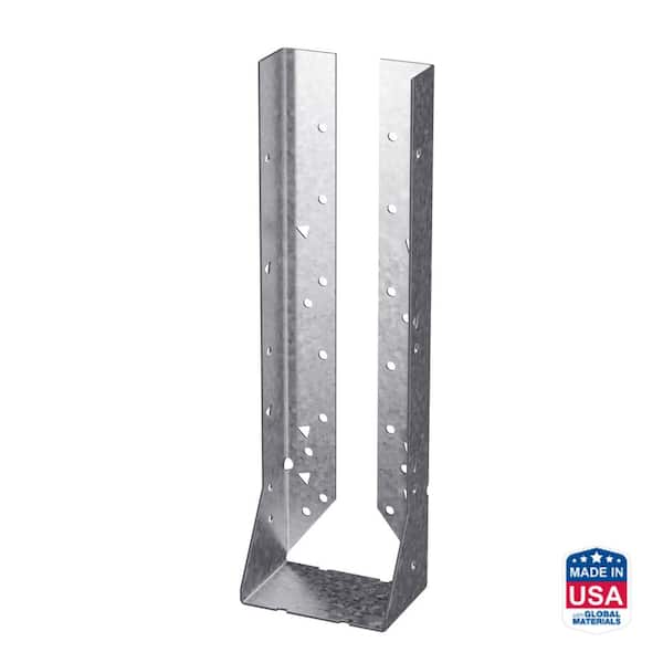 Simpson Strong-Tie HUC Galvanized Face-Mount Concealed-Flange Joist Hanger for 4x14 Nominal Lumber