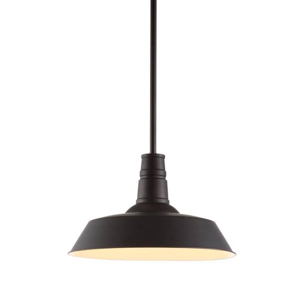 ZUO Tin 1-Light Rust Ceiling Pendant