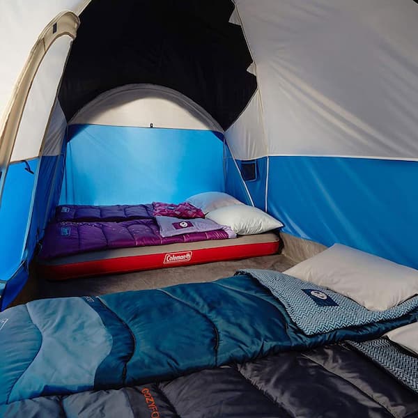 Coleman Montana Camping Tent, Green, 12' x 7