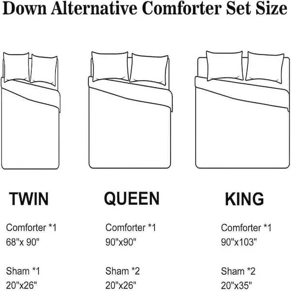 Sabrina 5-Piece Orange Full/Queen Comforter Set