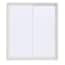 JELD-WEN 72 in. x 80 in. V-4500 Contemporary White Vinyl Left-Hand Full ...