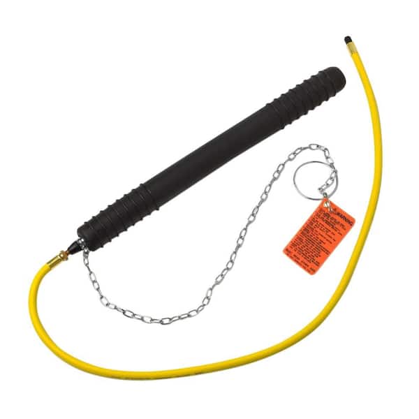 CHERNE 2 in. Rubber Test-Ball Pipe Plug with Extension Hose