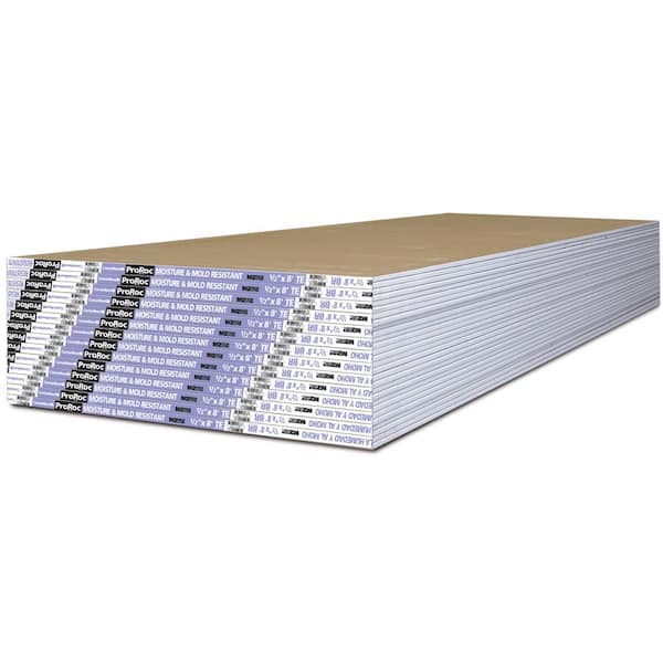 M2TECH 1/2 in. x 4 ft. x 8 ft. Mold & Moisture Resistant Gypsum Panel