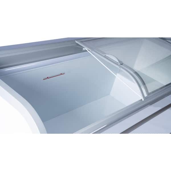 Koolmore 79 in. with 19 cu. ft. Capacity Manual Defrost Island