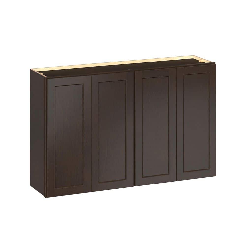 Emerson Cocoa Wall 4-Door Ready to Assemble Kitchen Cabinet (48 in. W x 30 in. H x 12 in. D) price history on PriceWatchPro