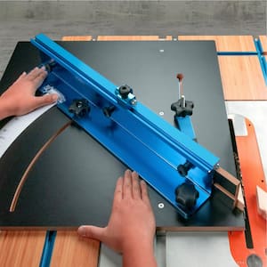 Table Saw Cross Cutting Sled, Woodworking Jig and Hardware Kit for Precise Cuts