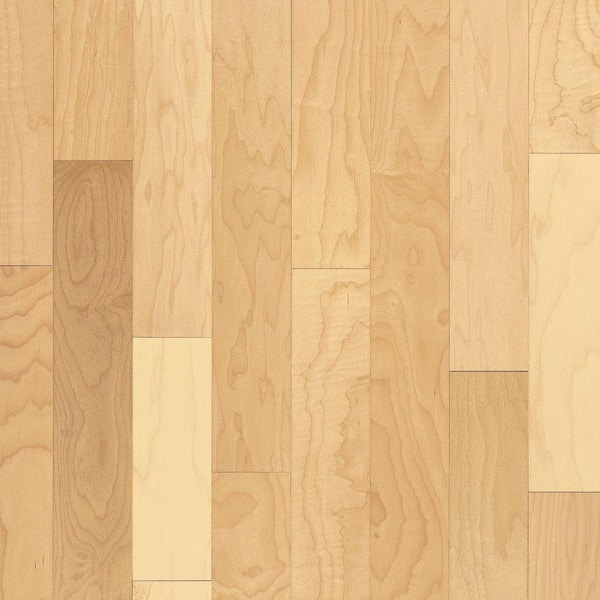 Bruce Prestige Natural Maple 3/4 in. T x 2-1/4 in. W Smooth Solid Hardwood Flooring (20 sq.ft./ctn)