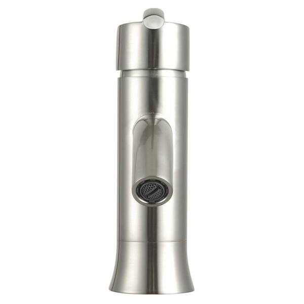 Waverly Single-Handle Single-Hole Bathroom Faucet in Brushed Nickel