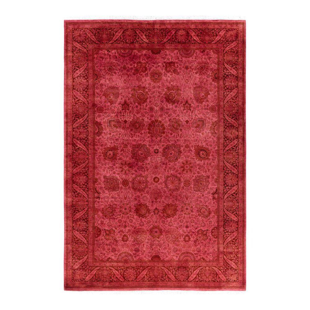 Overdyed Pink 6 ft. x 9 ft. Solid Wool Indoor Area Rug price history on PriceWatchPro