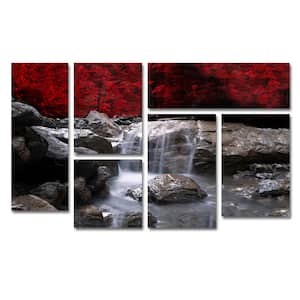 28 in. x 47 in. "Red Vison" by Philippe Sainte-Laudy Printed Canvas Wall Art