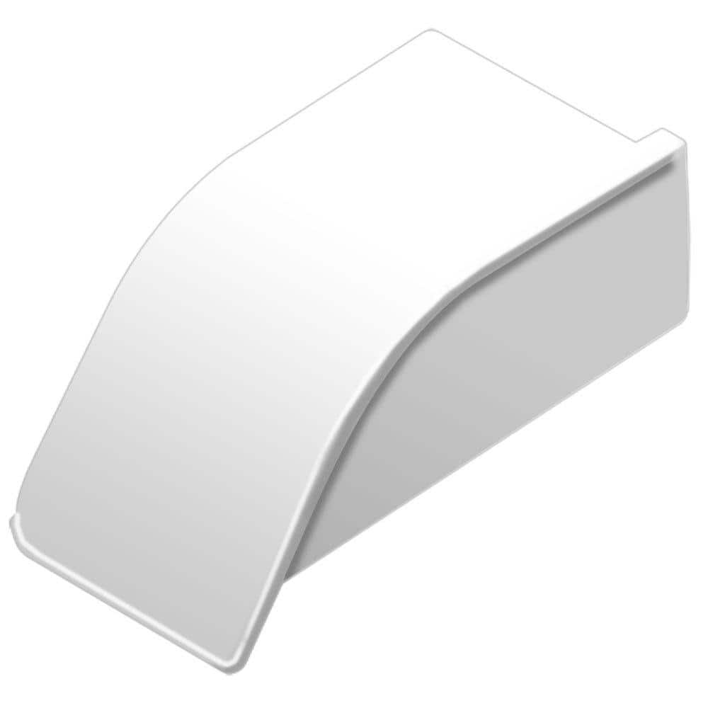 Dilex-AS Bright White 5/16 in. x 7/8 in. PVC Right End Cap price history on PriceWatchPro
