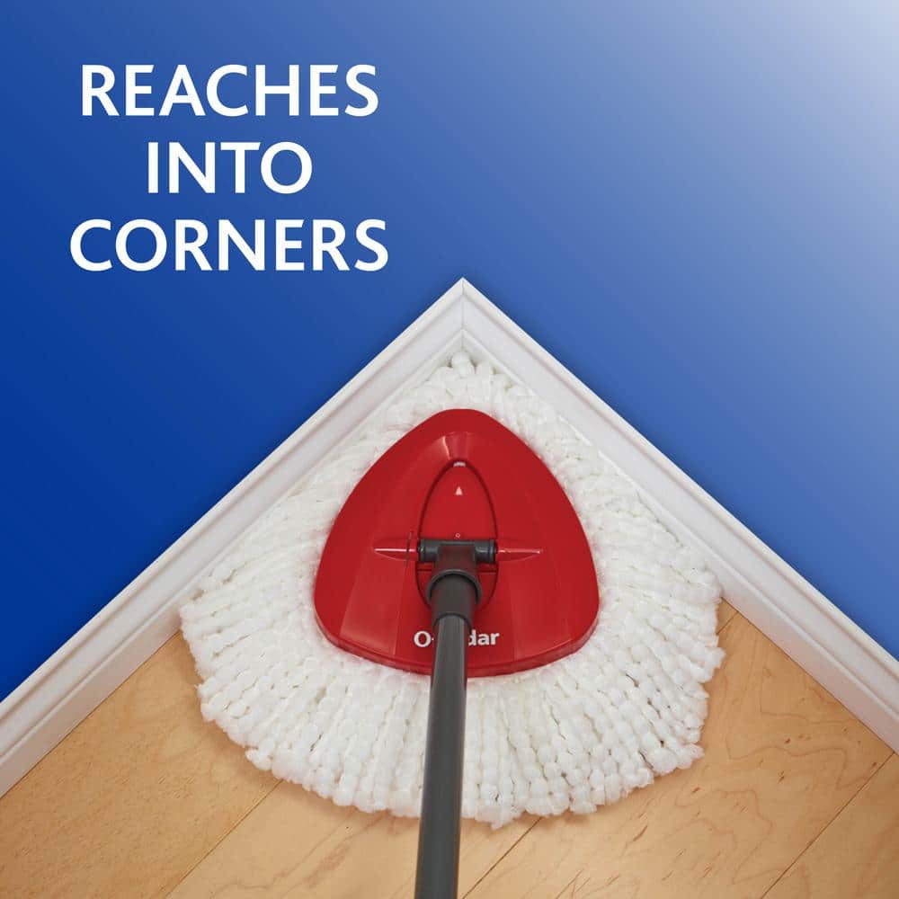 O-Cedar EasyWring Microfiber Spin Mop and Bucket System