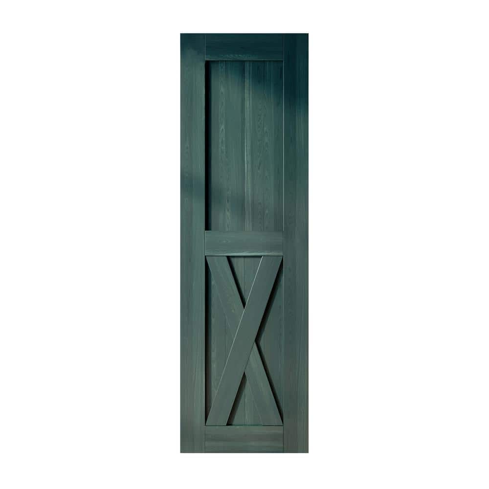 26 in. x 84 in. X-Frame Royal Pine Solid Natural Pine Wood Panel Interior Sliding Barn Door Slab with Frame price history on PriceWatchPro