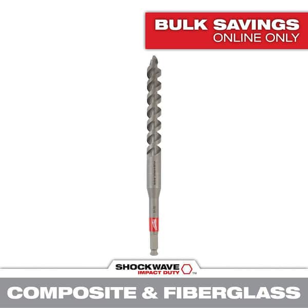 Milwaukee 9/16 in. x 12 in. Fiberglass Utility Auger Bit 48-13