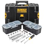 DEWALT 1/4 in. and 3/8 in. Drive Mechanics Tool Set with Toughsystem ...