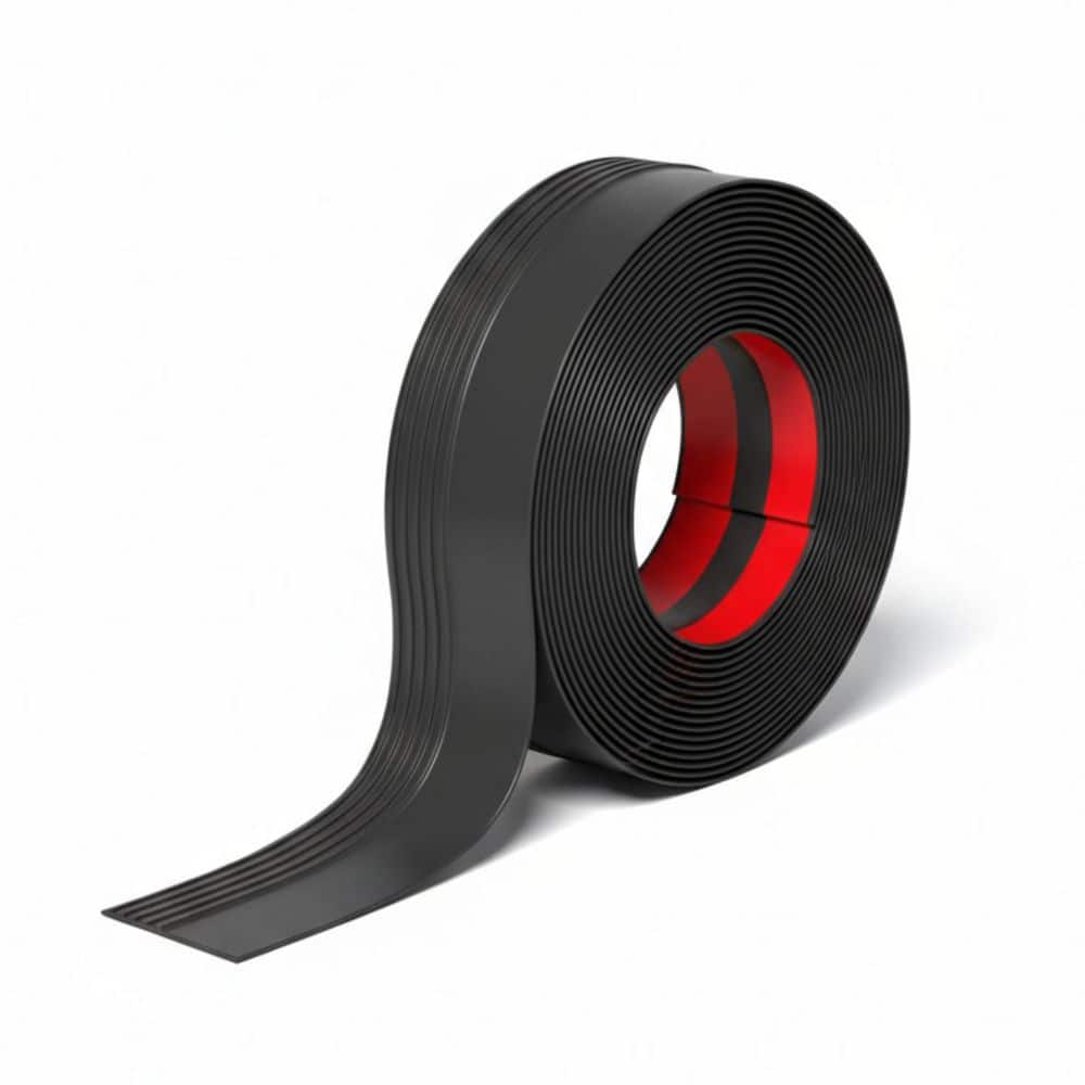 10 ft. Lx1.97in. W Vinyl Rubber Stair Nosing Edge Protector Non-Slip Self-Adhesive Indoor Outdoor Trim Waterproof Edging price history on PriceWatchPro