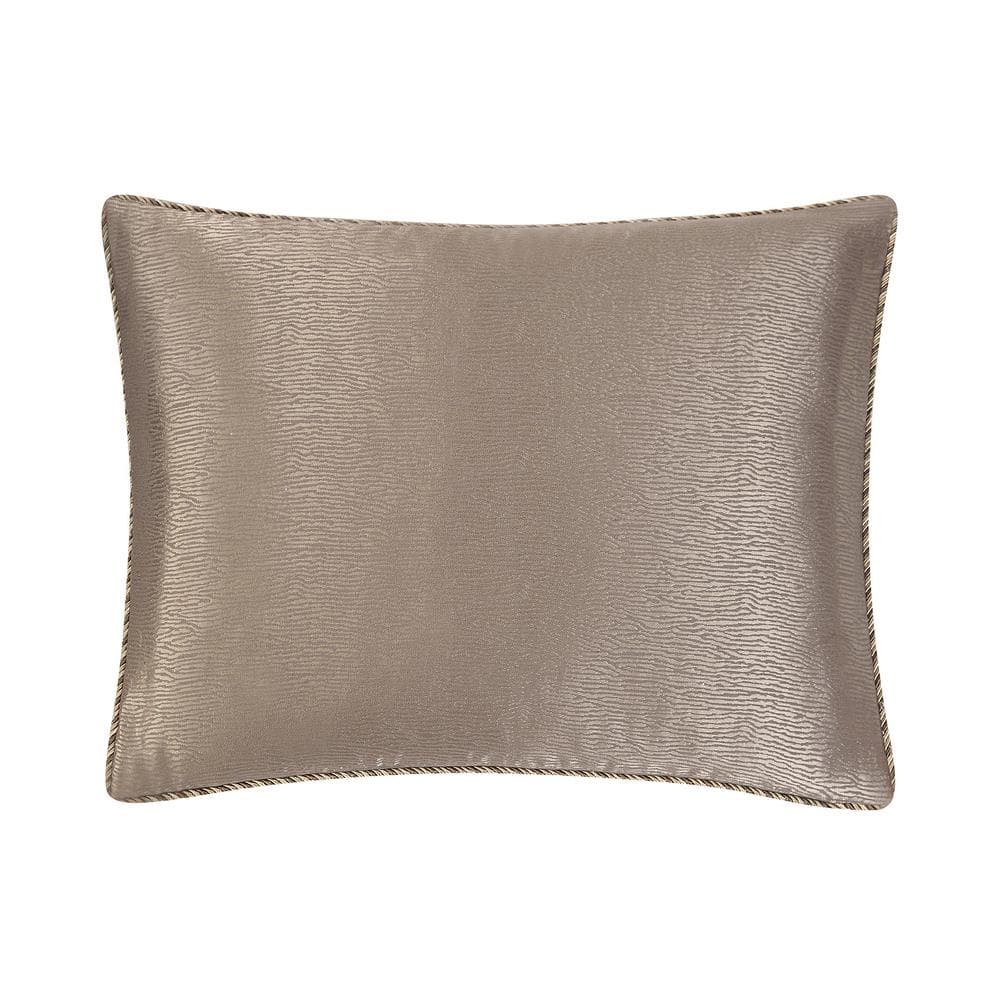 Queen Taupe Down Alternative Reversible Comforter Set
