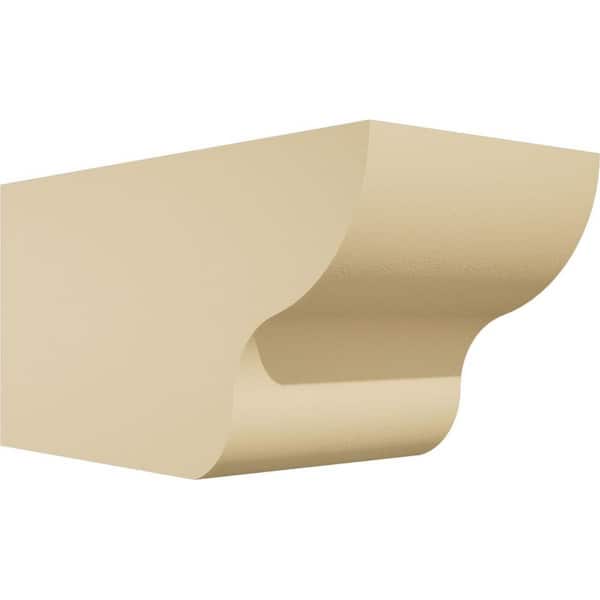 Ekena Millwork Standard Greensboro 6 in. W x 6 in. H x 12 in. D Polyurethane Rafter Tail Outlooker