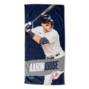 MLB Multi-Color Yankees Aaron Judge Printed Cotton/Polyester Blend Beach Towel