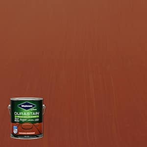 1 gal. Durastain Redwood Exterior Wood Solid Stain (4-Pack)
