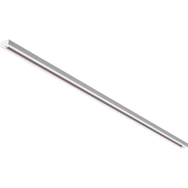 4 ft. Matte White Linear Track Track Lighting Rail