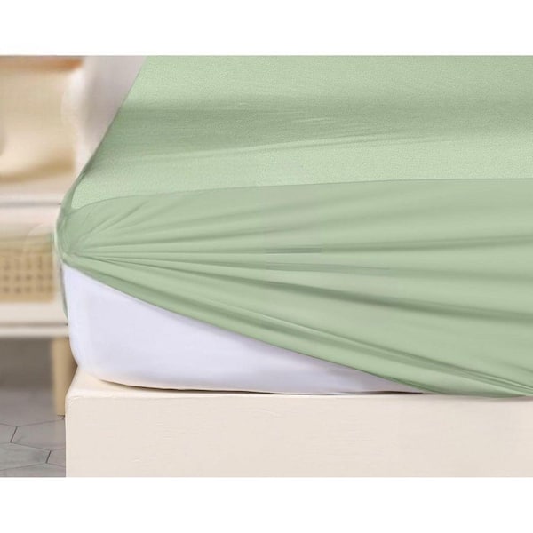Twin Size Polyester Waterproof Mattress Protector Cover, 200 GSM