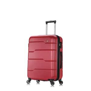 Rodez 24 in. Red Lightweight Hardside Spinner