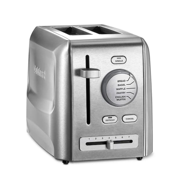 Chefman 2-Slice Stainless Steel Smart Toaster