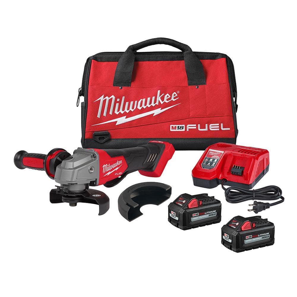 Milwaukee M18 FUEL 18-Volt Lithium-Ion Brushless Cordless 4-1/2 In./5 ...