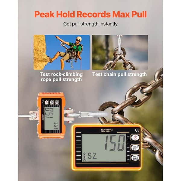SKYSHALO Digital Crane Scale, 2200 lbs. /1000 kg, Industrial