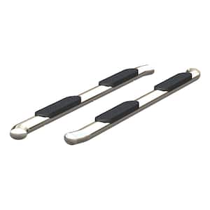 4-Inch Oval Polished Stainless Steel Nerf Bars, Select Ram 1500