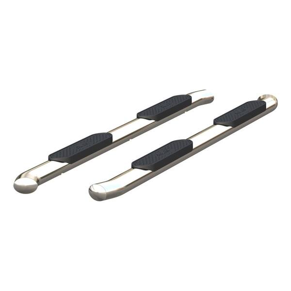Aries 4-Inch Oval Polished Stainless Steel Nerf Bars, Select Ram 1500