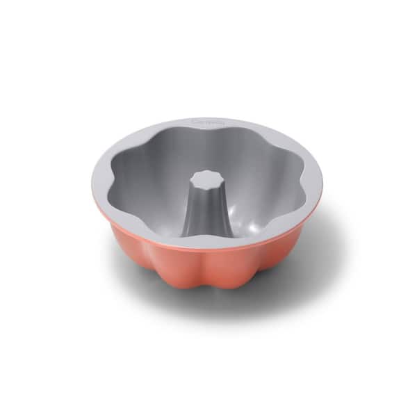 Ceramic Non-Stick Fluted Cake Pan, 9.5" Perracotta