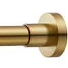 Mcrbeay Shower Curtain Rod, 19-73 inches Gold
