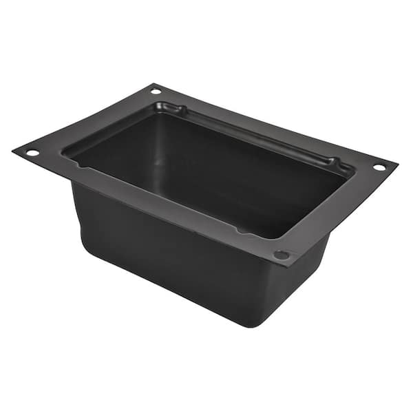 Water-Tite 83300 Small Tub Box, High-Impact Injection-Molded Plastic, 12 by 8.125 by 6.5 Inches (W x H x D)