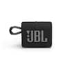 Black JBL GO3 Portable Bluetooth Speaker
