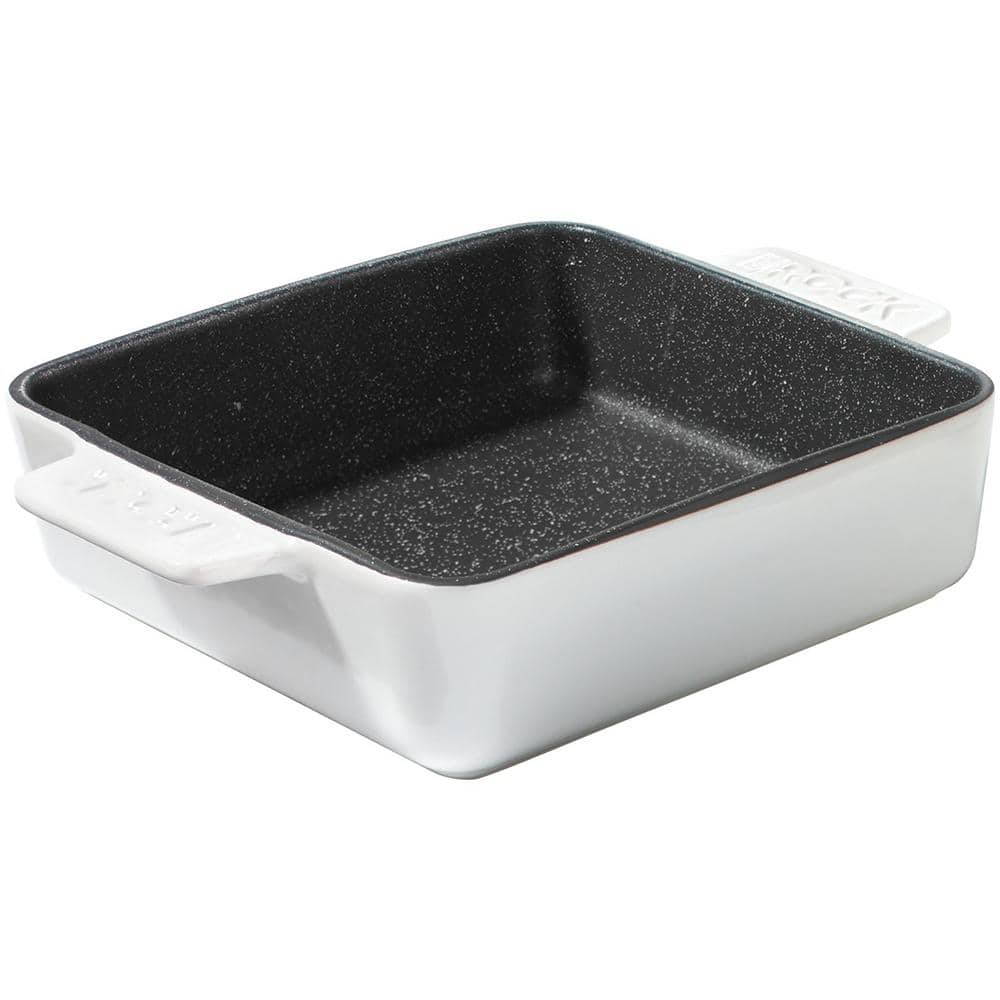 The Rock by Starfrit 034713-004-0000 9-Inch Fry Pan/Square Dish with T-Lock  Detachable Handle 