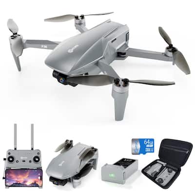 Etokfoks Drone with Dual Camera Foldable RC Quadcopter 1080P FPV Video 3  Batteries and Carrying Case Included MLSA01-1LT059 - The Home Depot